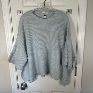 Universal Thread Women's Soft Blue Crew Neck Sweater